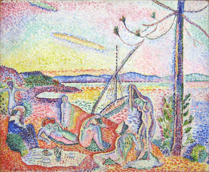 Luxe, calme et volupté av Henri Matisse, 1904