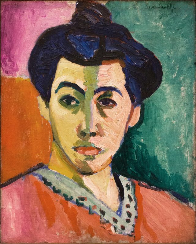 Den gröna linjen av Henri Matisse, 1905