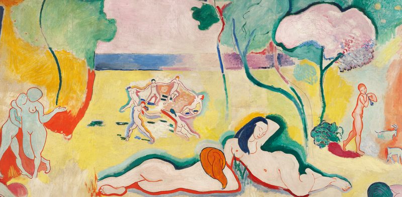 Livsglädjen av Henri Matisse, 1905–06