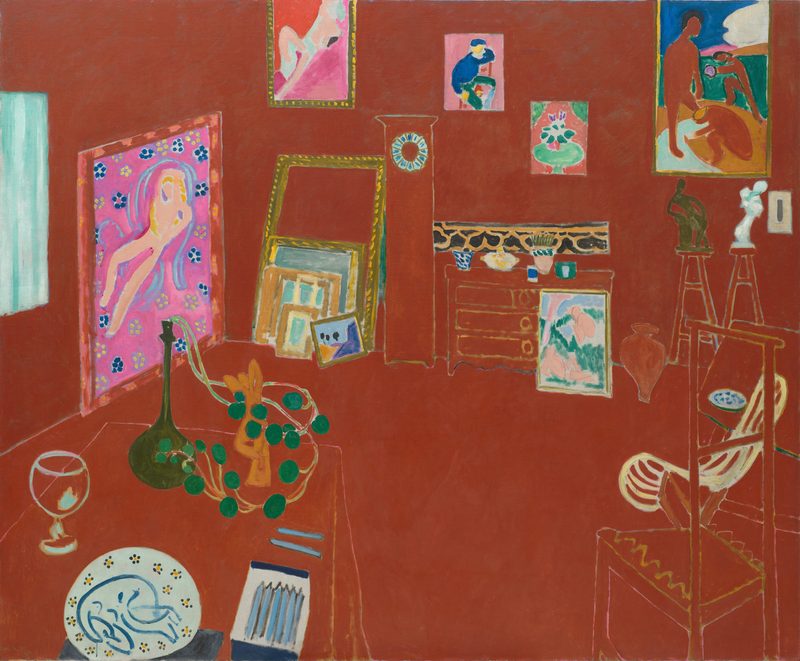 Den röda ateljén av Henri Matisse, 1911
